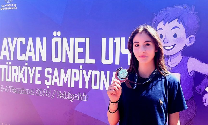 Sporcumuzdan Atletizm Türkiye Şampiyonasında Altın Madalya