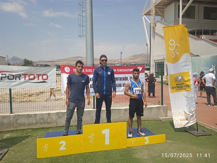 Sporcumuzdan 2025 Para Atletizm Türkiye Şampiyonası’nda Bronz Madalya