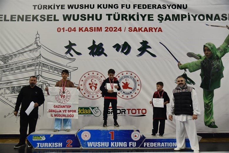 Wushu Takımımız, Türkiye Şampiyonasından Madalyalarla Döndü