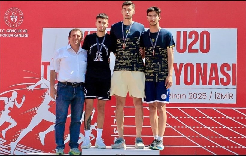 U20 Atletizm Türkiye Şampiyonası’nda Sporcumuz Türkiye Üçüncüsü Oldu