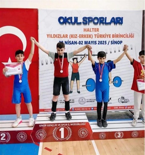 Haltercilerimiz Türkiye Şampiyonası’ndan Madalyalarla Döndü!