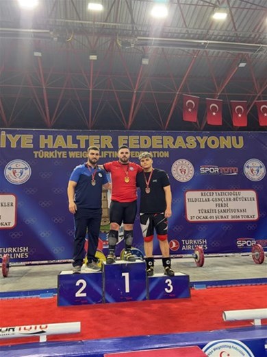 Türkiye Halter Şampiyonası’nda Sporcularımızdan Büyük Başarı