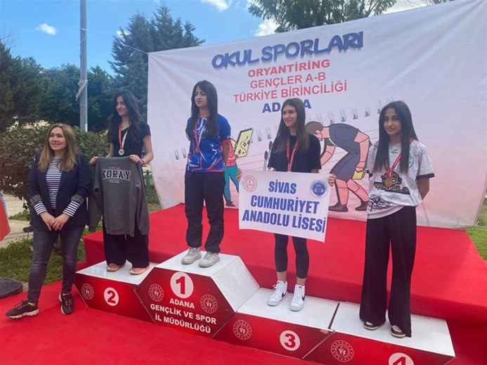 ORYANTİRİNGDE TÜRKİYE DERECESİ GURURU