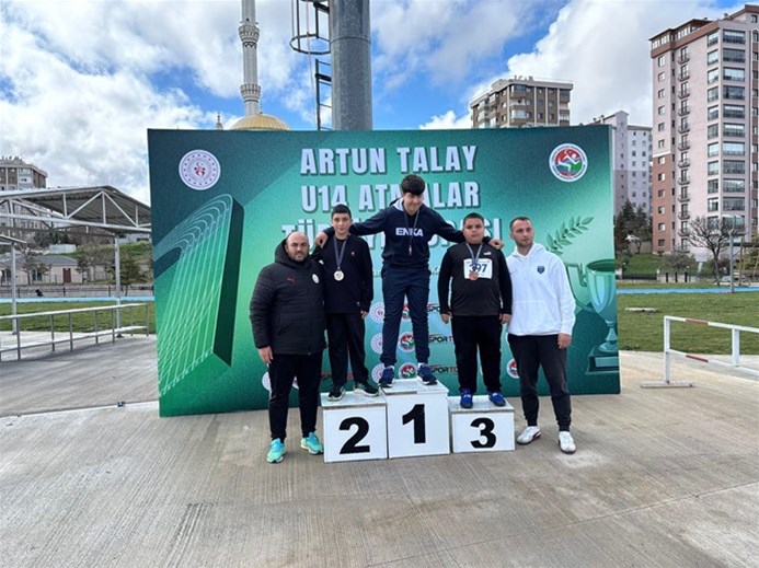 Artun Talay U14 Atmalar Türkiye Kupası’nda Sivaslı Sporcu’dan Çifte Başarı