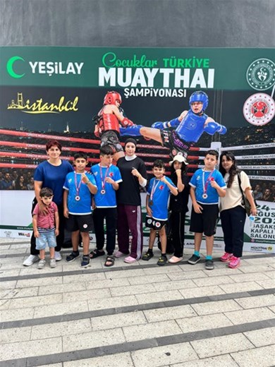  Minik Yıldızlar Türkiye Muaythai Şampiyonası’nda Sivas’tan 4 Madalya