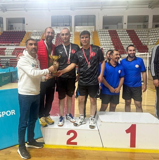 4. Kamu Spor Oyunları Masa Tenisi Müsabakaları Tamamlandı.