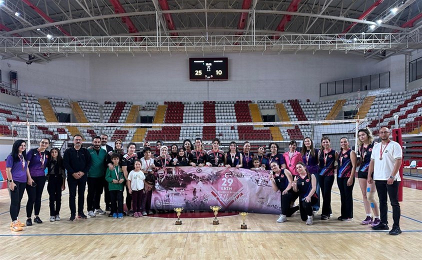 4. Kamu Spor Oyunları Voleybol Müsabakaları Tamamlandı.